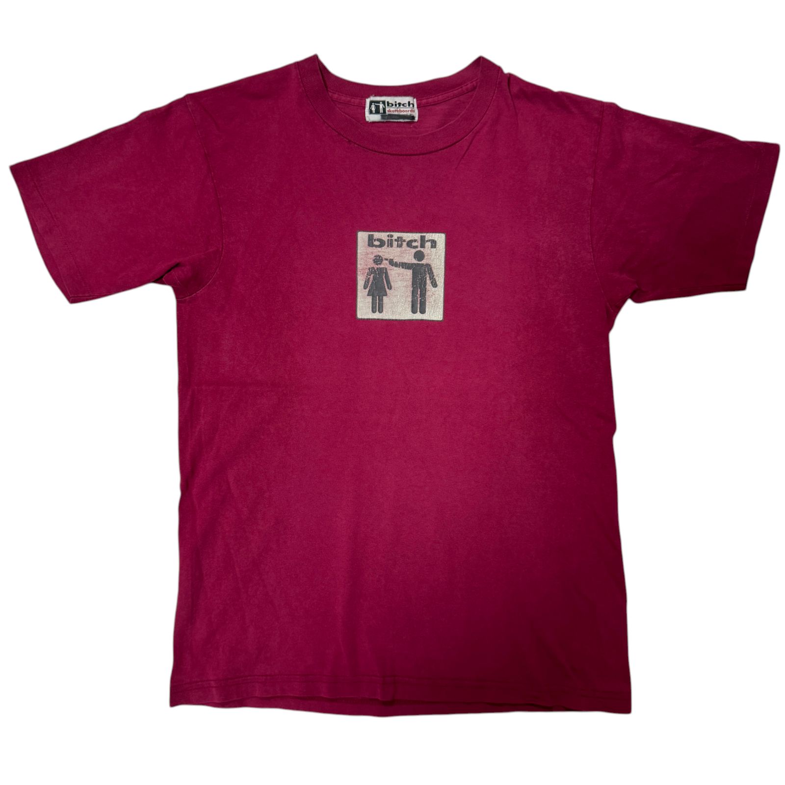 90s Bitch Skateboards グラフィック プリント Tシャツ ビッチ