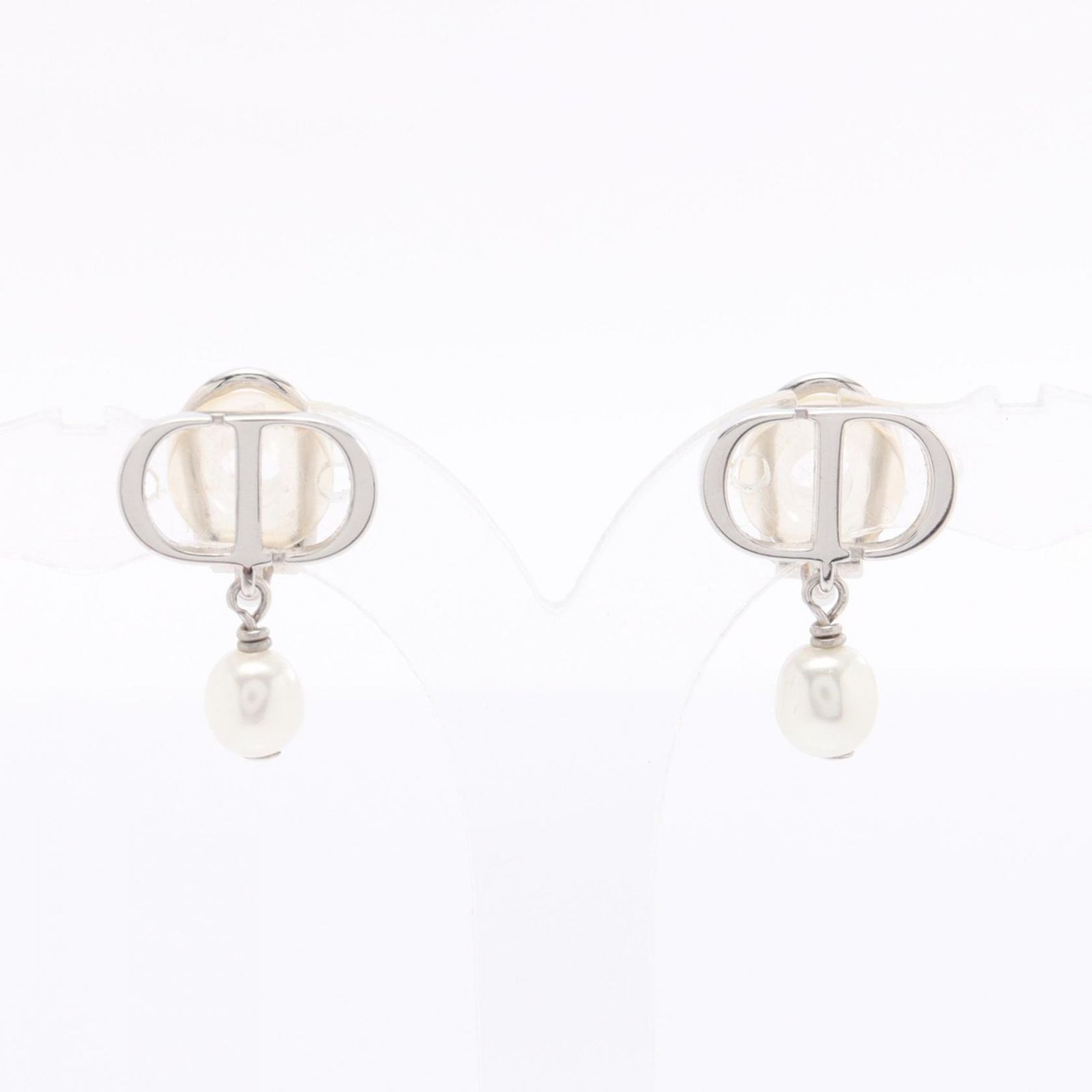 ディオール Dior イヤリング Petit CD クリップ E3221WOMRS_D009 ステンレススチール イヤリング レディース Used A