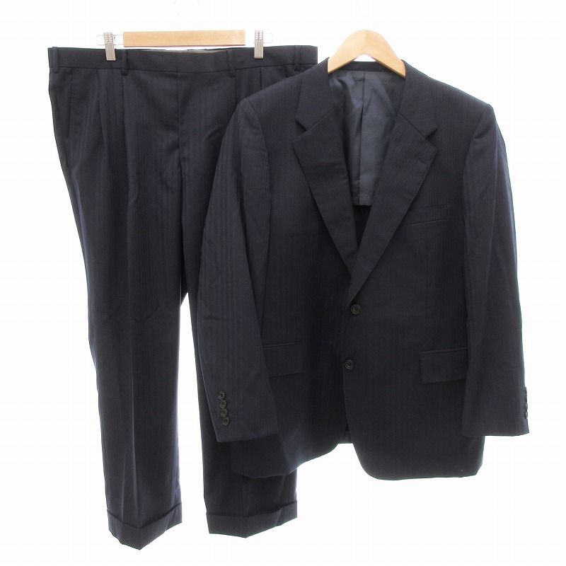 ストライプ スーツ セットアップ ジャケット&パンツ ビジネス 楽天市場】パンツスーツ セットアップ 2点セット スーツ