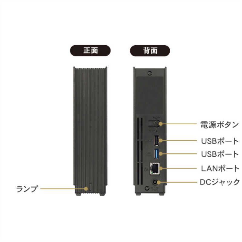IODATA NAS ネットワークHDD 2.5GbE対応 2ドライブ 12TB