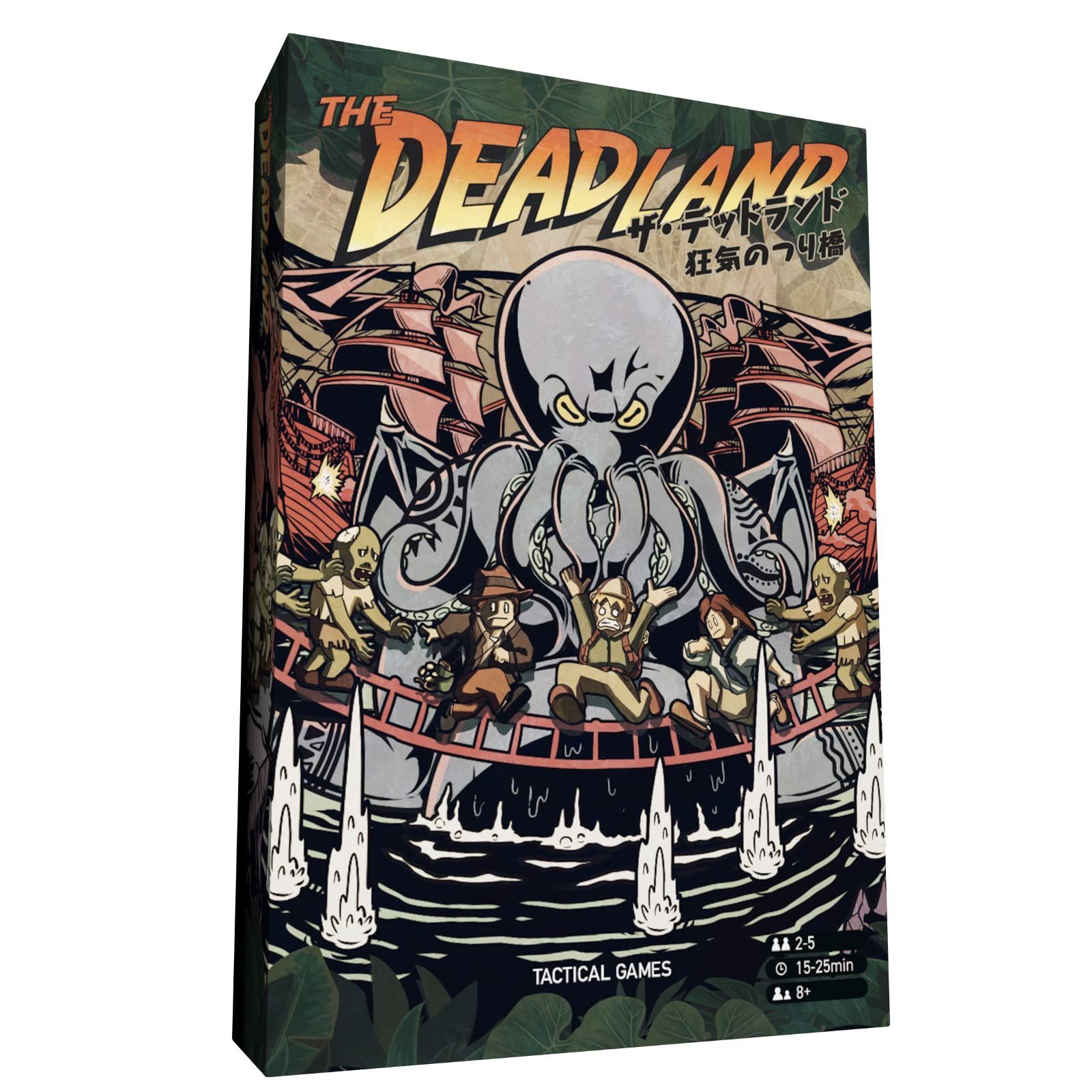 【特価商品】ザ・デッドランド(THE DEADLAND) (2-5人用 15-25分 タクティカルゲームズ 8才以上向け) ボードゲーム