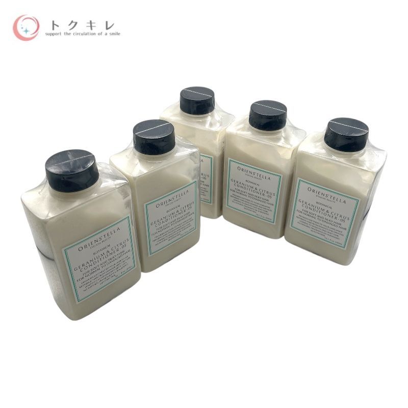 トクキレ オリエンステラ リペアリングボタニカル コンディショナー 05 ゼラニウム-シトラス 300ml×5個セット 未開封 GCコンディショナー