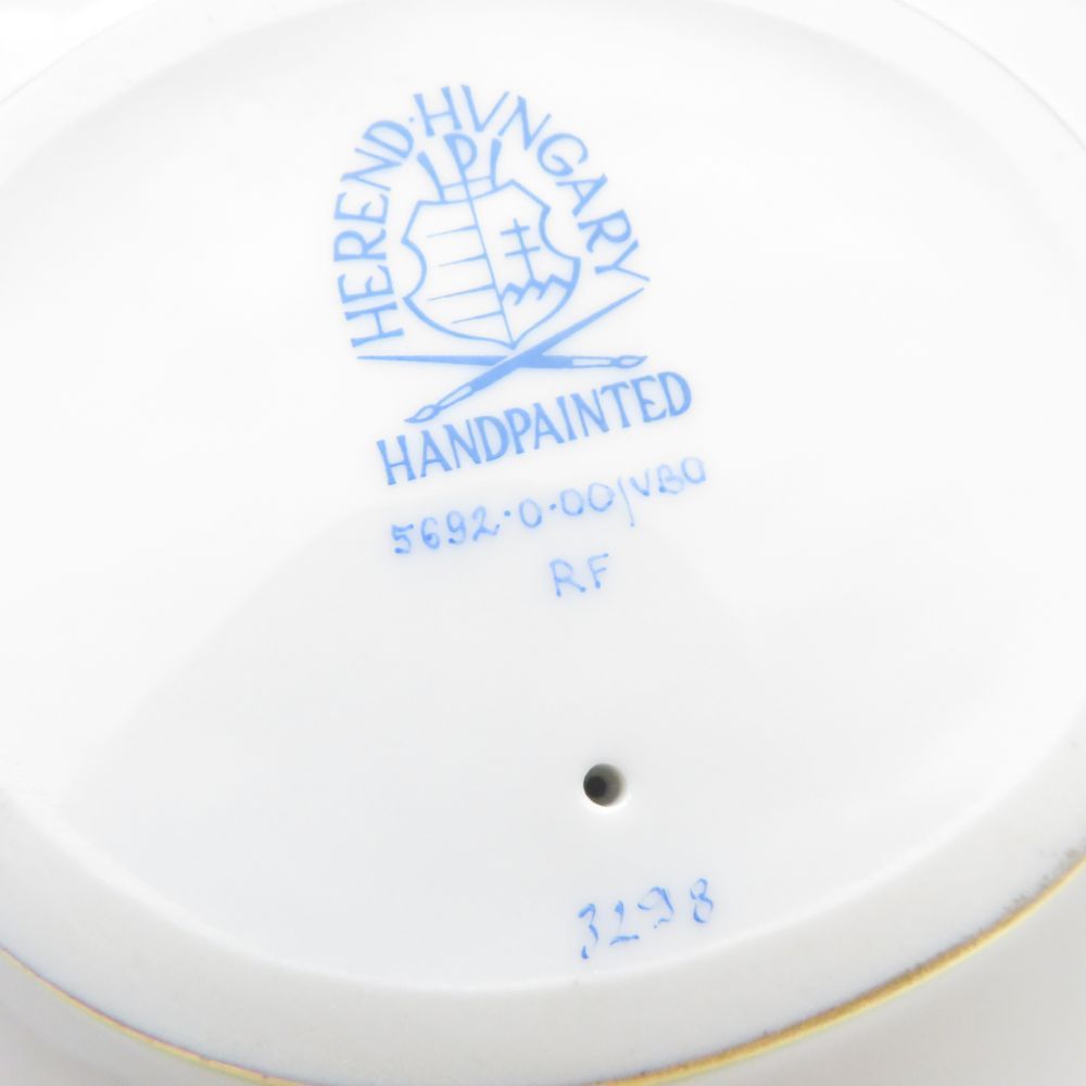 美品 Herend ヘレンド ヴィクトリアブーケ VBO ダルマ L 置物