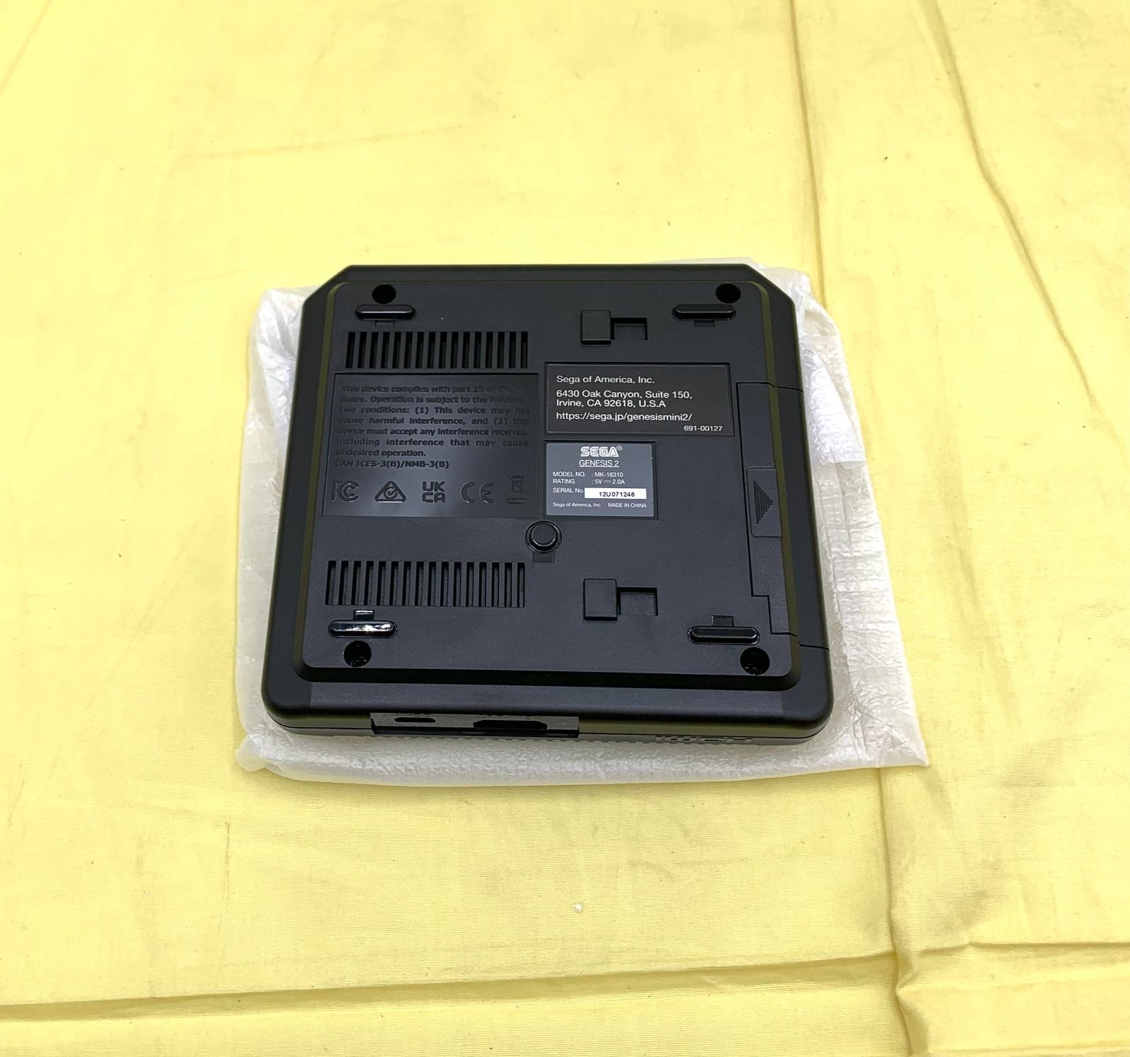 【開封済・未使用品】sega Genesis Mini 2 北米バージョン セガ ジェネシス ミニ 2 A0703 0828ml001