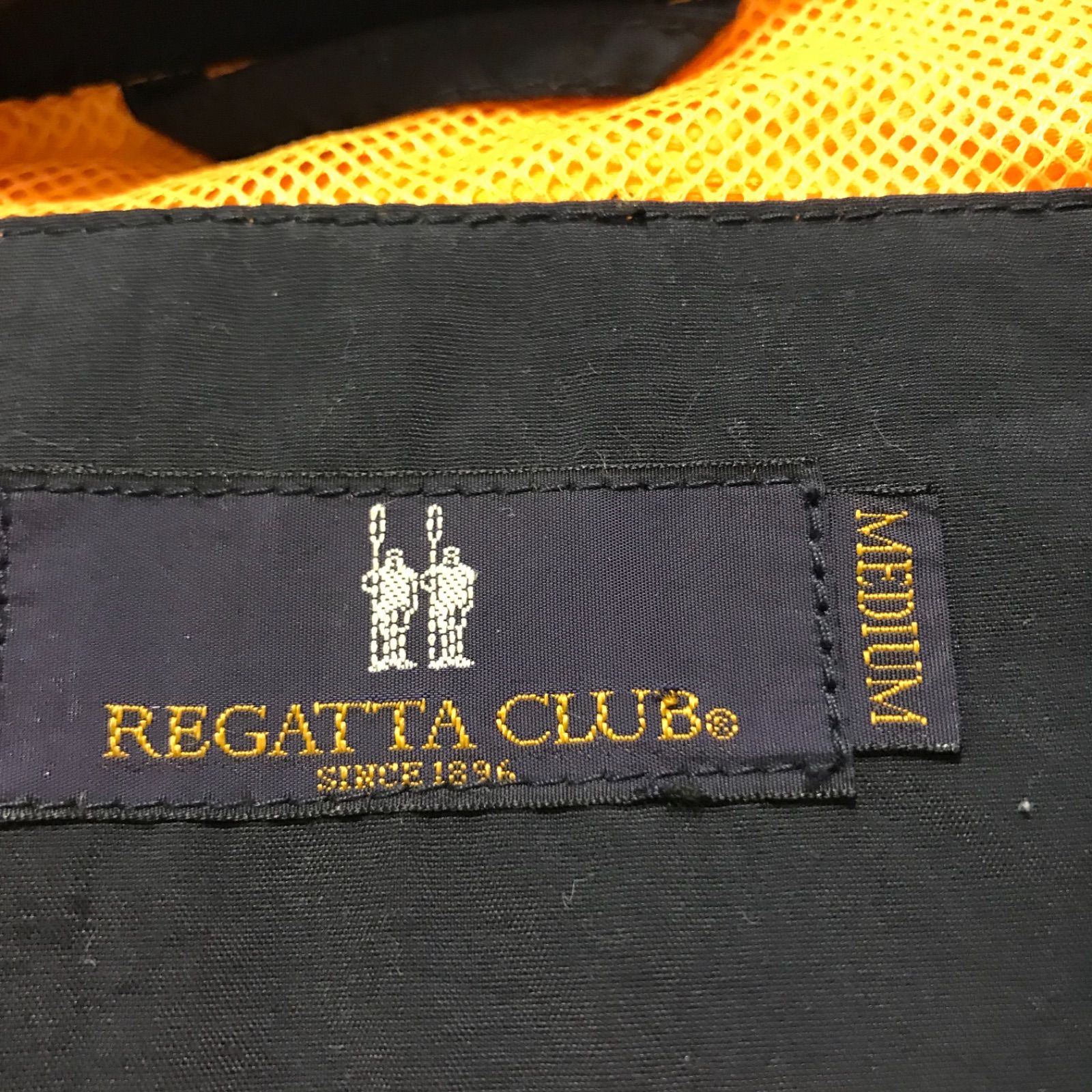 90s REGATTA CLUB レガッタクラブ ナイロンジャケット オレンジ - メルカリ