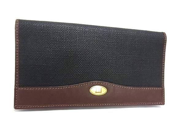 新品未使用❣️ dunhill ダンヒル レザー 二つ折り 長財布ウォレット札入れ dunhill ダンヒル レザー 二つ折り 長財布 ウォレット 札入れ