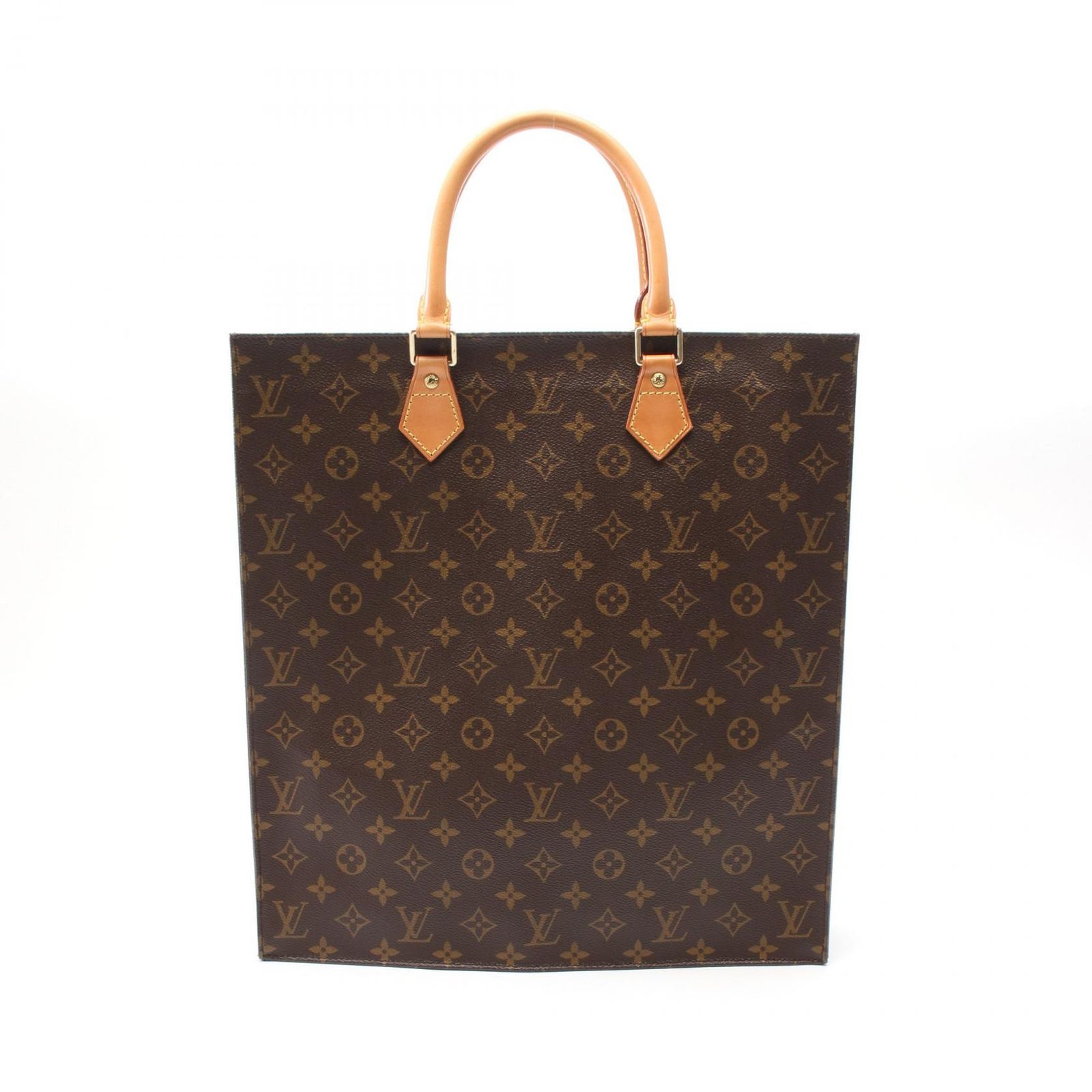 ルイ ヴィトン LOUIS VUITTON トートバッグ サックプラ M51140 PVCコーティングキャンバス レザー サック プラ レディース Used A