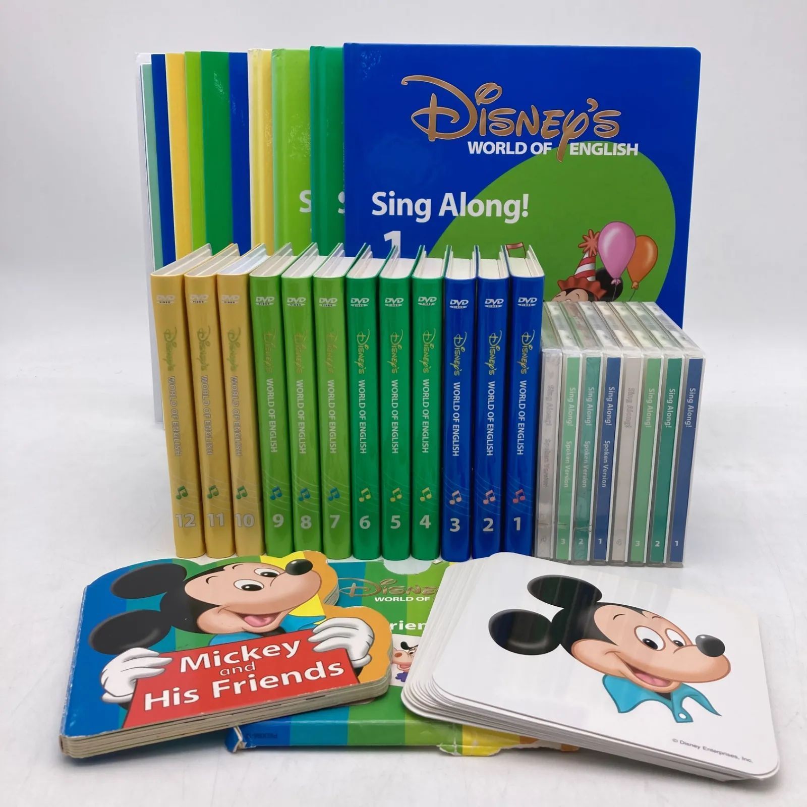 2013年購入 シングアロングセット 新子役 DVD12枚 絵本＆CD 字幕あり 