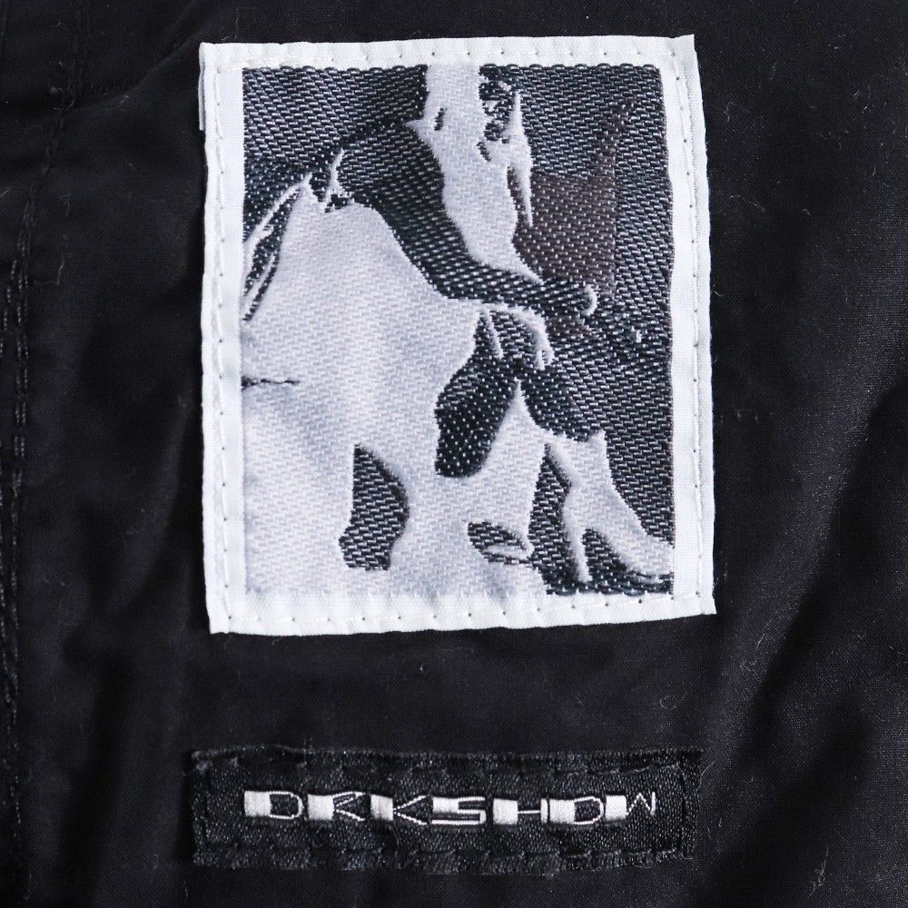 RICK OWENS DRKSHDW ASTAIRE PODS Sサイズ Rick Owens DRKSHDW Pods Cargo Shorts - Made In Japan Black/Gray Denim