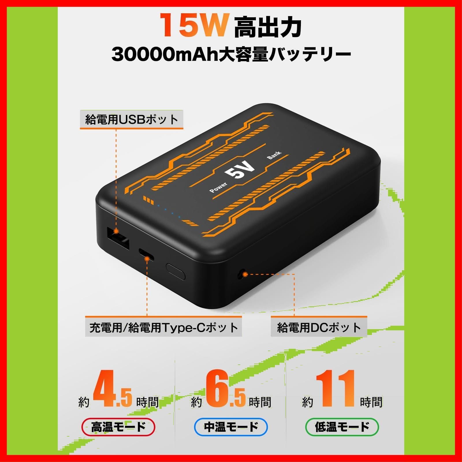 ヒーターベスト