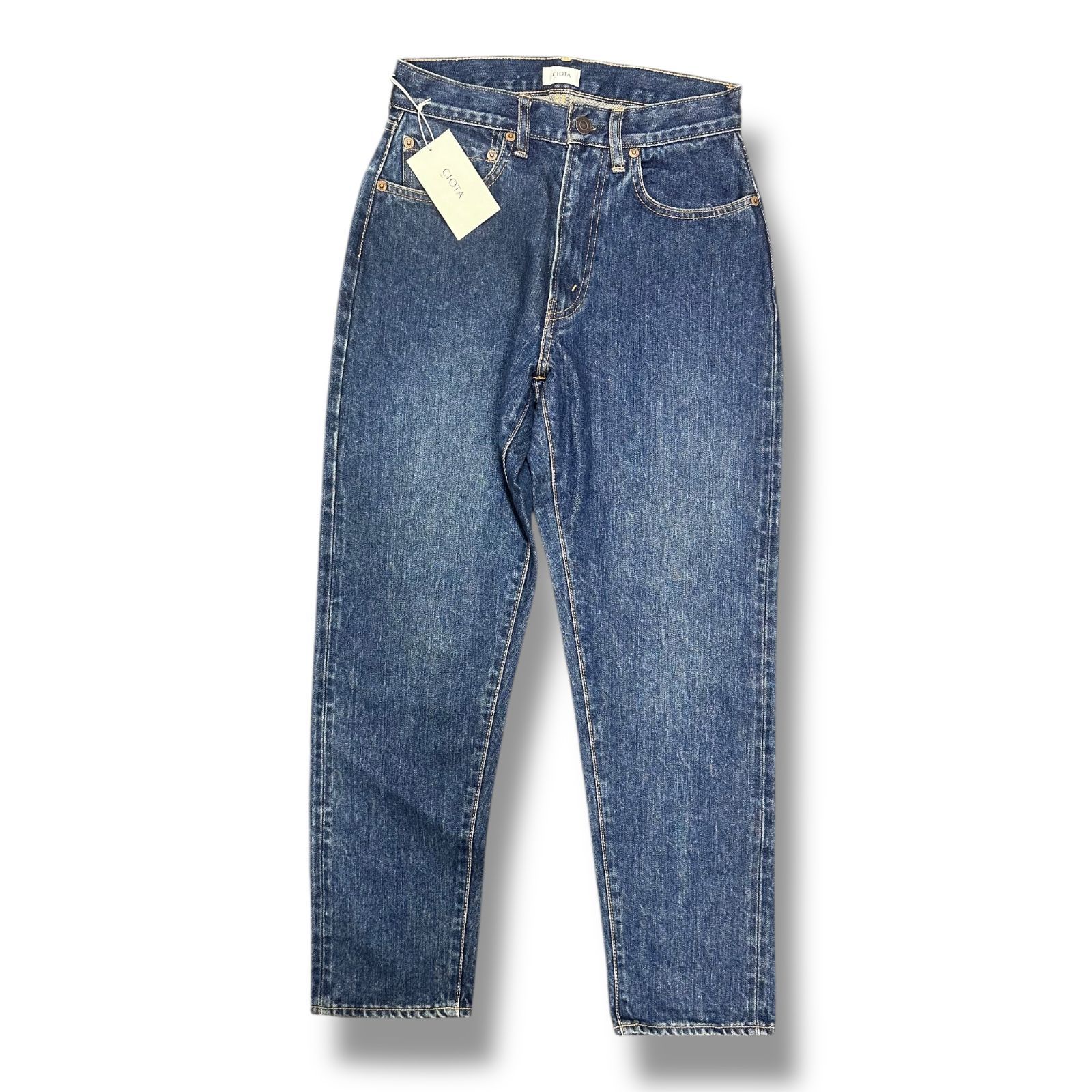 参考上代29700円 未使用品 CIOTA インディゴスビンコットン13.5