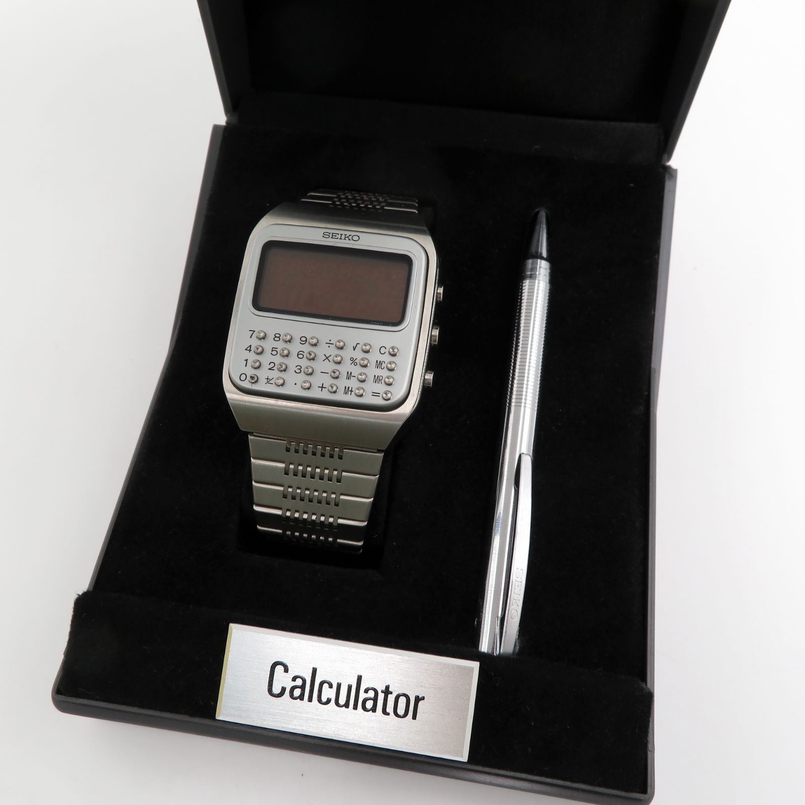 SEIKO セイコー 初代 カリキュレーター付き デジタルウォッチ 腕時計