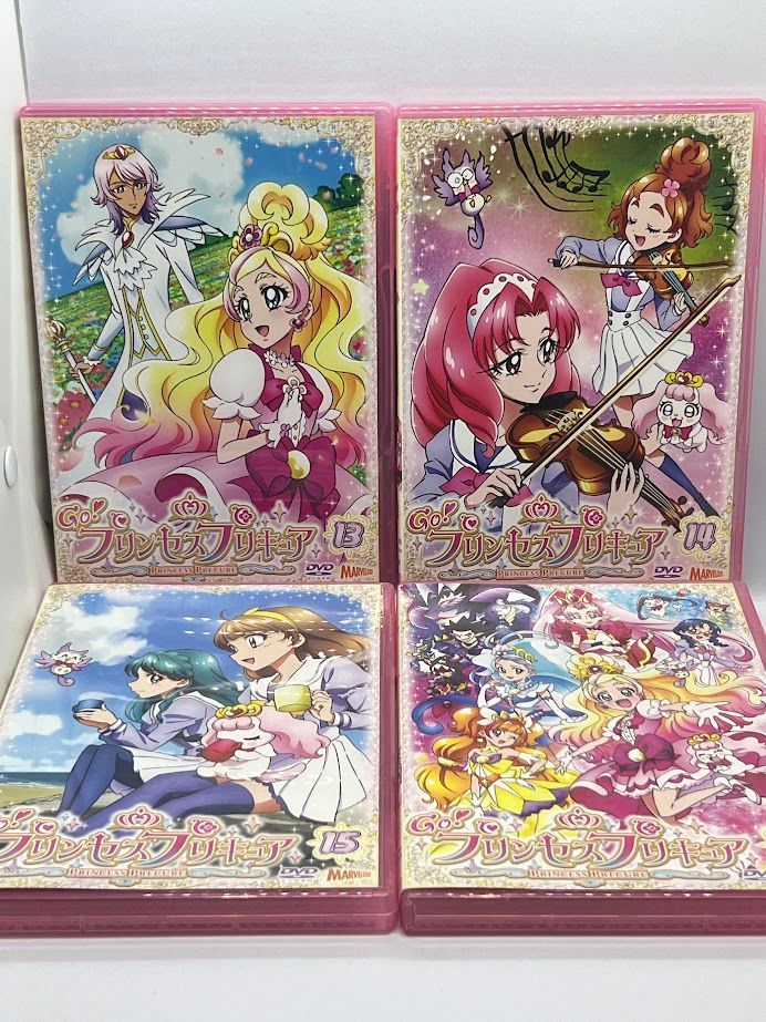 美品/初回版/全巻セット】DVD Go!プリンセスプリキュア 全16巻セット 