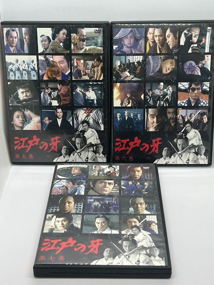 【全巻セット】江戸の牙 DVD-BOX (7枚組) 天知茂