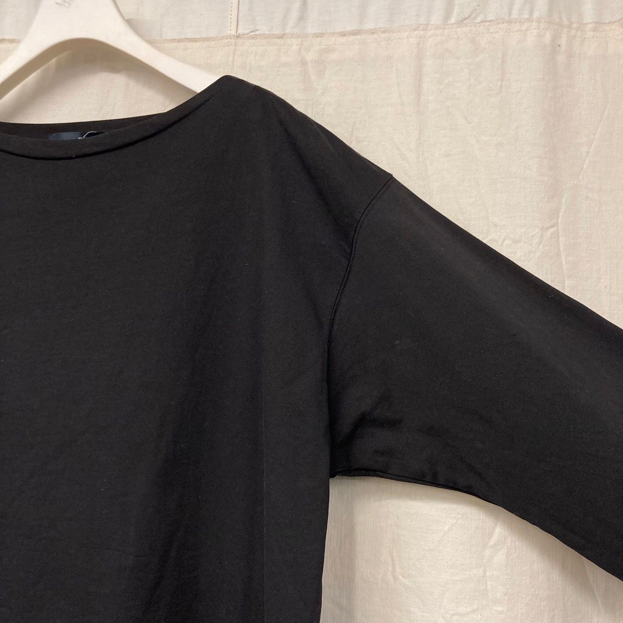 □FRAMeWORK カットソー 23070220713030 ボートネックロンtee