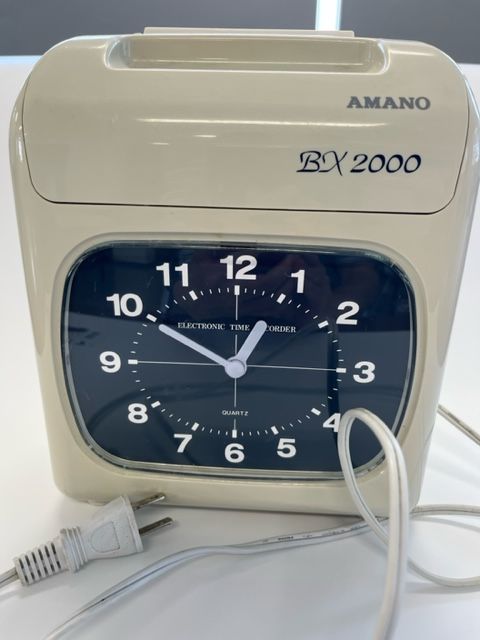 AMANO アマノ 電子タイムレコーダー BX2000 - メルカリ