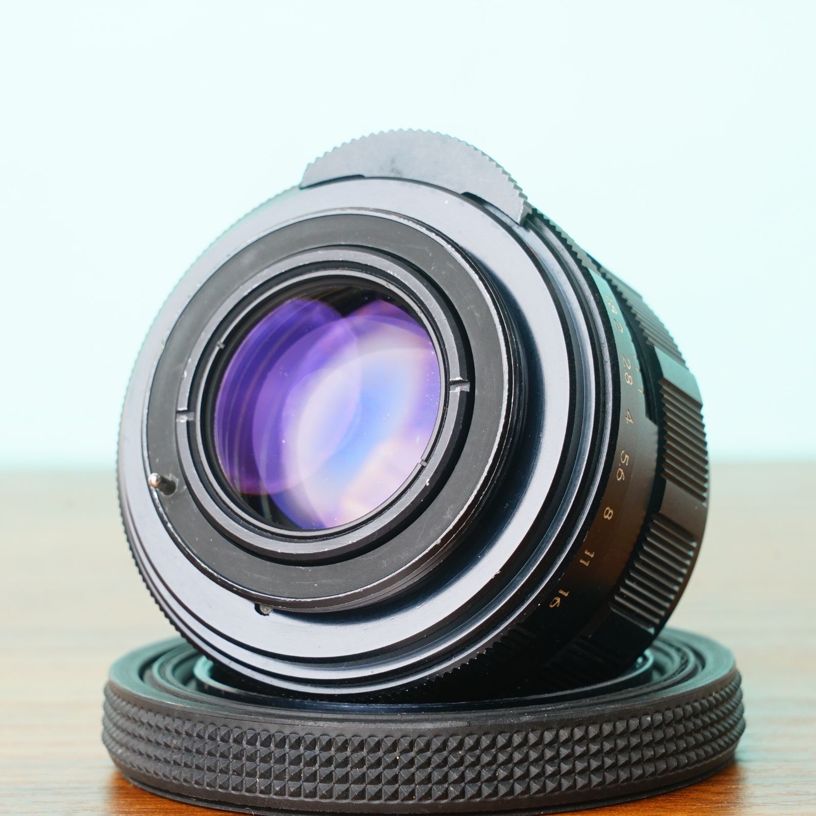 Super Takumar 55 mm f 1 8 初期型 メタル製フード 83