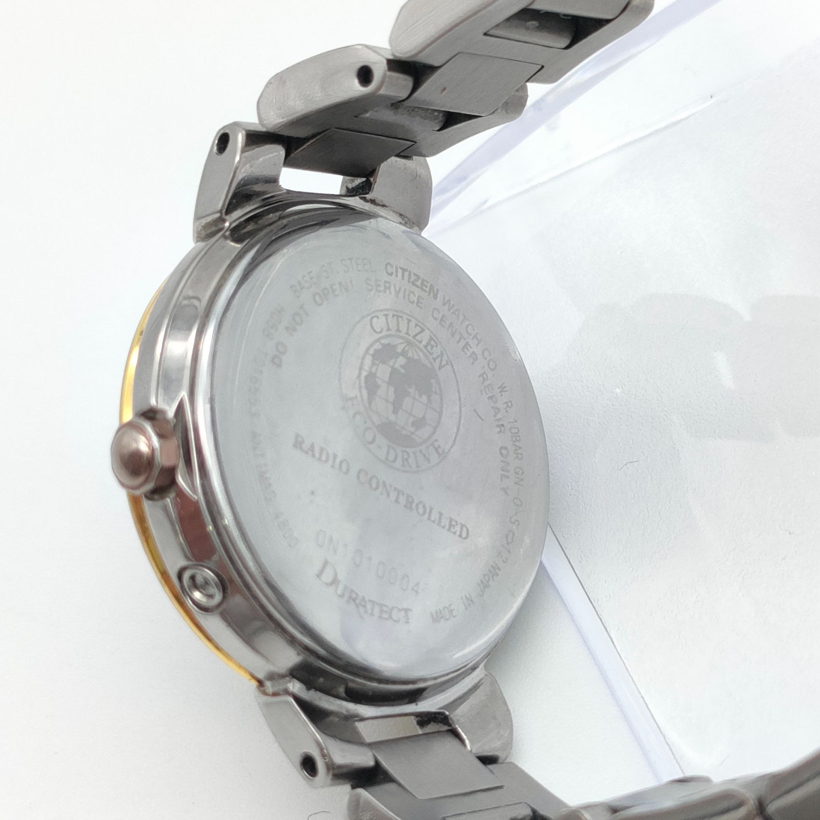 CITIZEN シチズン レディース 腕時計 xC クロス・シー ステンレス ゴールドメッキ クオーツ エコドライブ ソーラー充電 J41