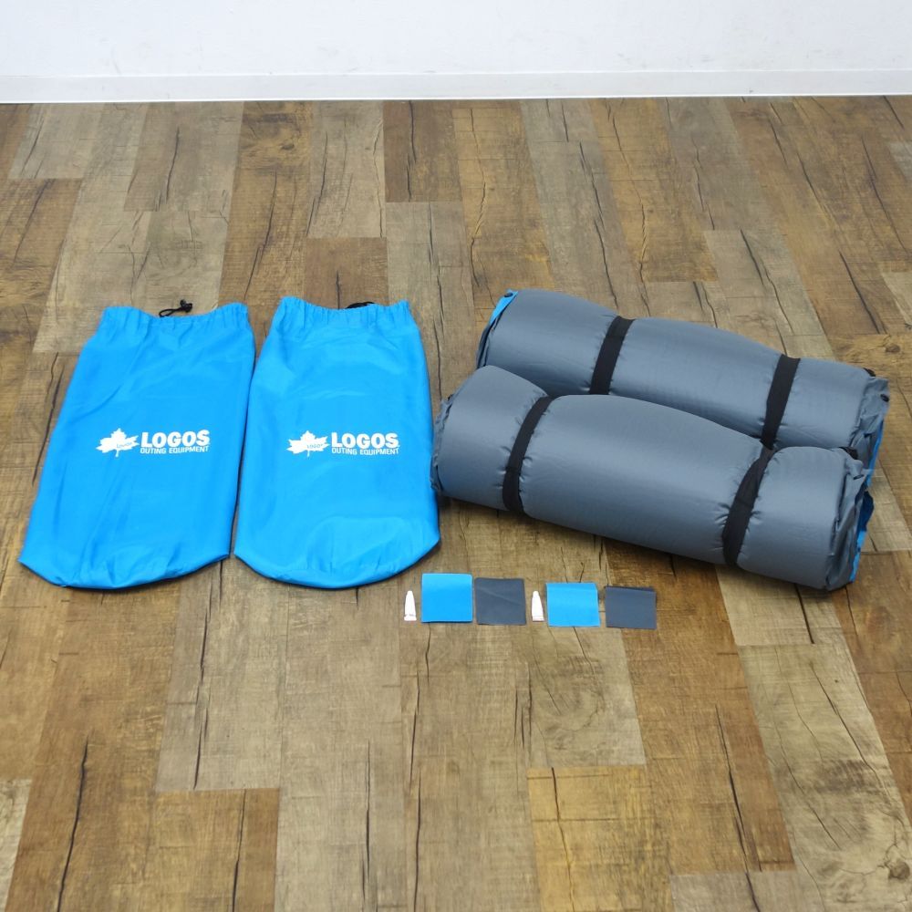 ロゴス LOGOS セルフインフレートマット SOLO 2個セット キャンプ 寝具