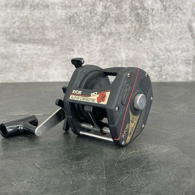 RYOBI スーパーカーボテック supercarbotec 船 80 リョービ RYOBI リール 【中古】リョービ SUPER CARBOTEC 80 船 スーパー