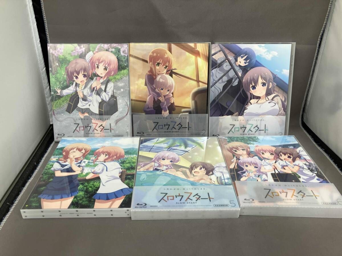全6巻セット スロウスタート 1~6 完全生産 版 Blu-ray Disc