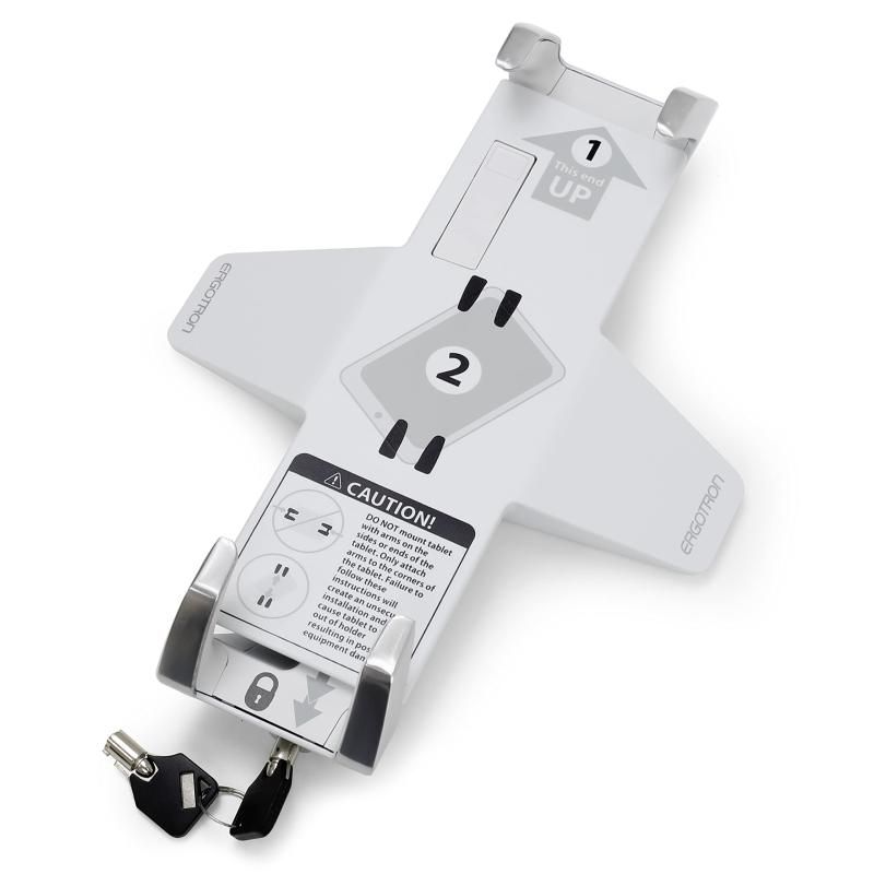 ERGOTRON エルゴトロン タブレット用クレードル 施錠付き 7.9～13インチ 2.3kg まで VESA規格対応 45-460-026