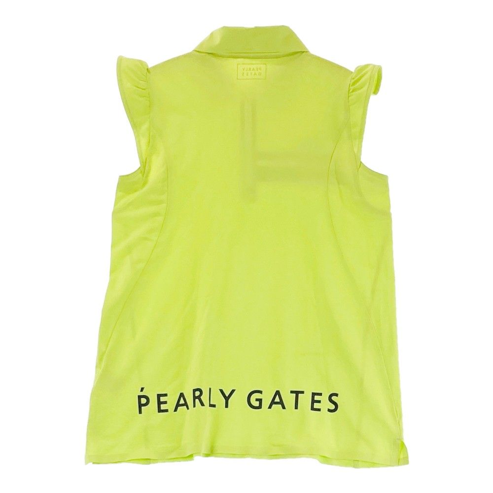 サイズ：0 PGG PEARLY GATES パーリーゲイツ  半袖ポロシャツ  グリーン系 [240101447938] ゴルフウェア レディース ストスト サイズ：0 PGG PEARLY GATES パーリーゲイツ 半袖ポロシャツ