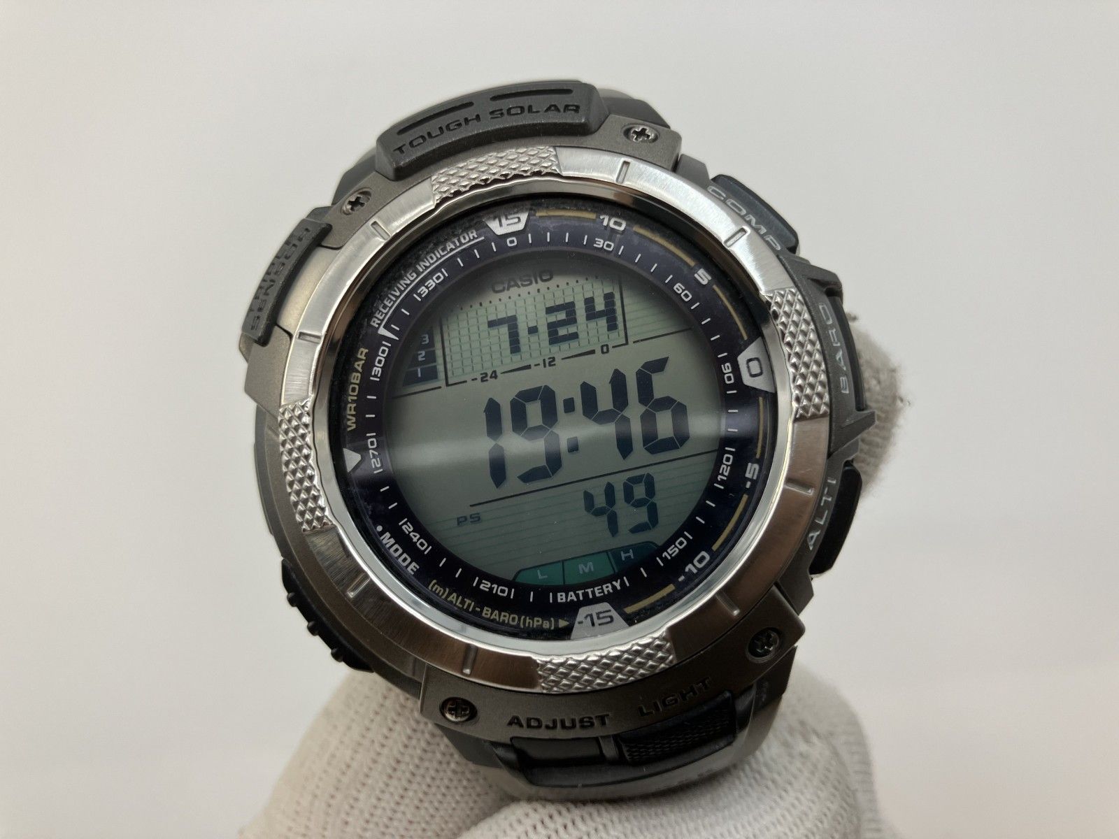 CASIO PROTREK PRW-1000TJ コマ4個付 腕回り17cm タフソーラー