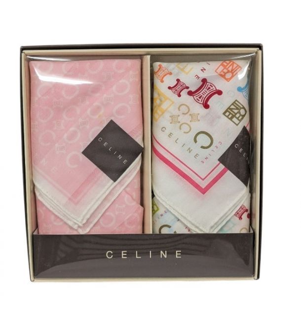CÉLINE ハンカチ 6枚セット　CELINE セリーヌ CELINE セリーヌ ハンカチ ミニテリー｜Yahoo!フリマ（旧PayPay