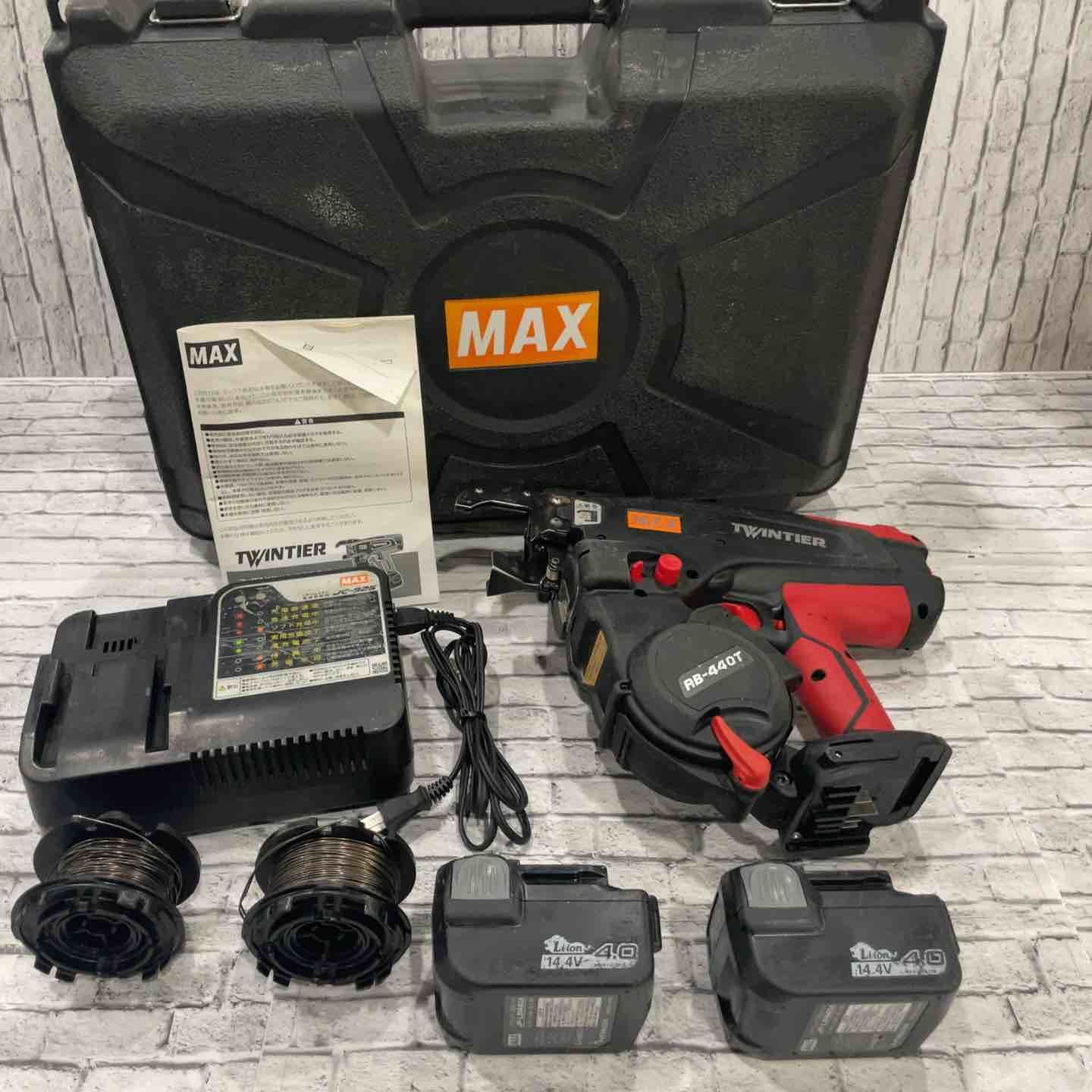 ☆マックス(MAX) 鉄筋結束機 リバータイア RB-440T-B2CA/1440A