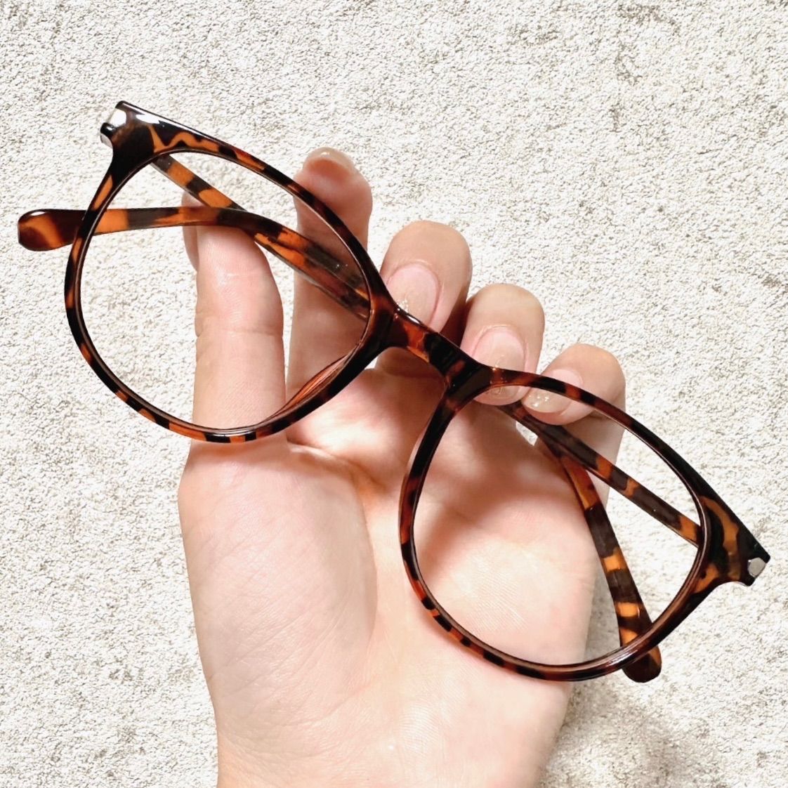 老眼鏡 大きめフレーム べっ甲 - メルカリ