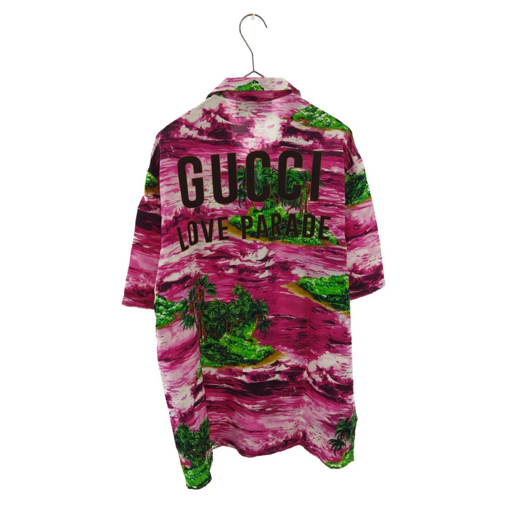 GUCCI (グッチ) 22AW Gucci Love Parade S/S Shirt 694124 ZAJSU