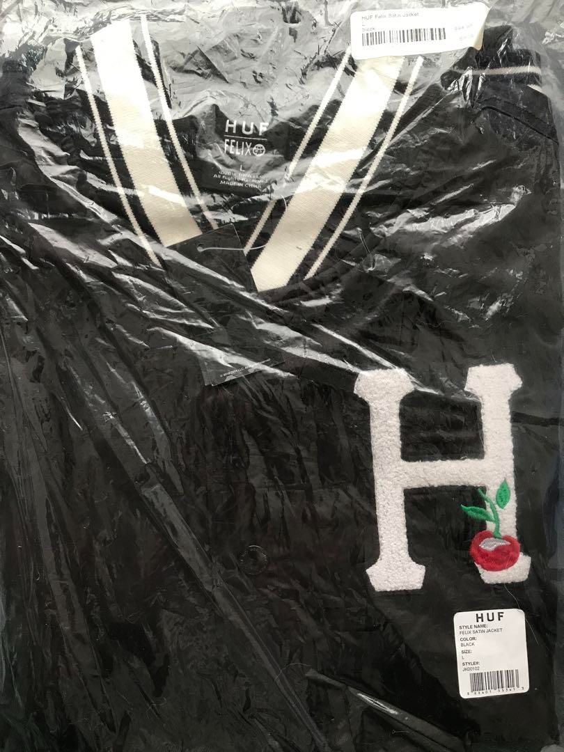 HUF × FELIX L SATIN JACKET ブラック　ハフ 楽天市場】HUF ハフ FELIX SATIN JACKET ハフ フェリックス