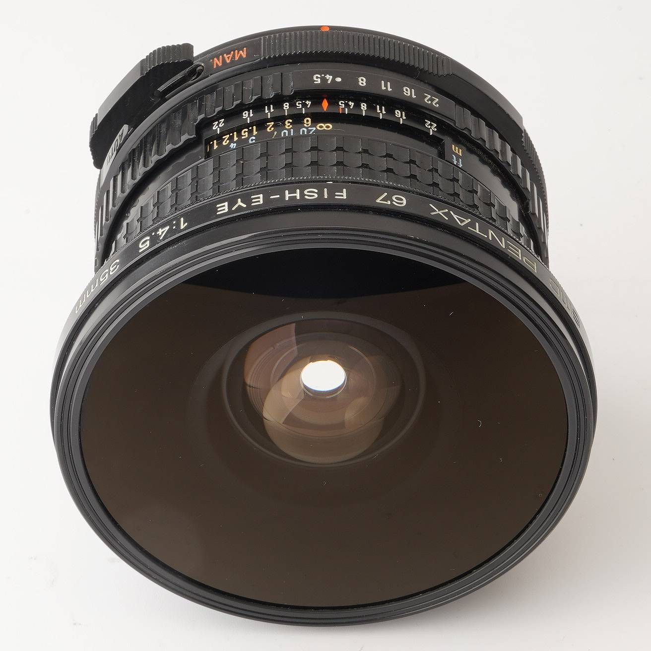 ★極上品★PENTAX ペンタックス 67 smc FISH-EYE 35mm F4.5★1716 中古 SMC PENTAX 67 フィッシュアイ 35mm F4.5 ペンタックス FISH