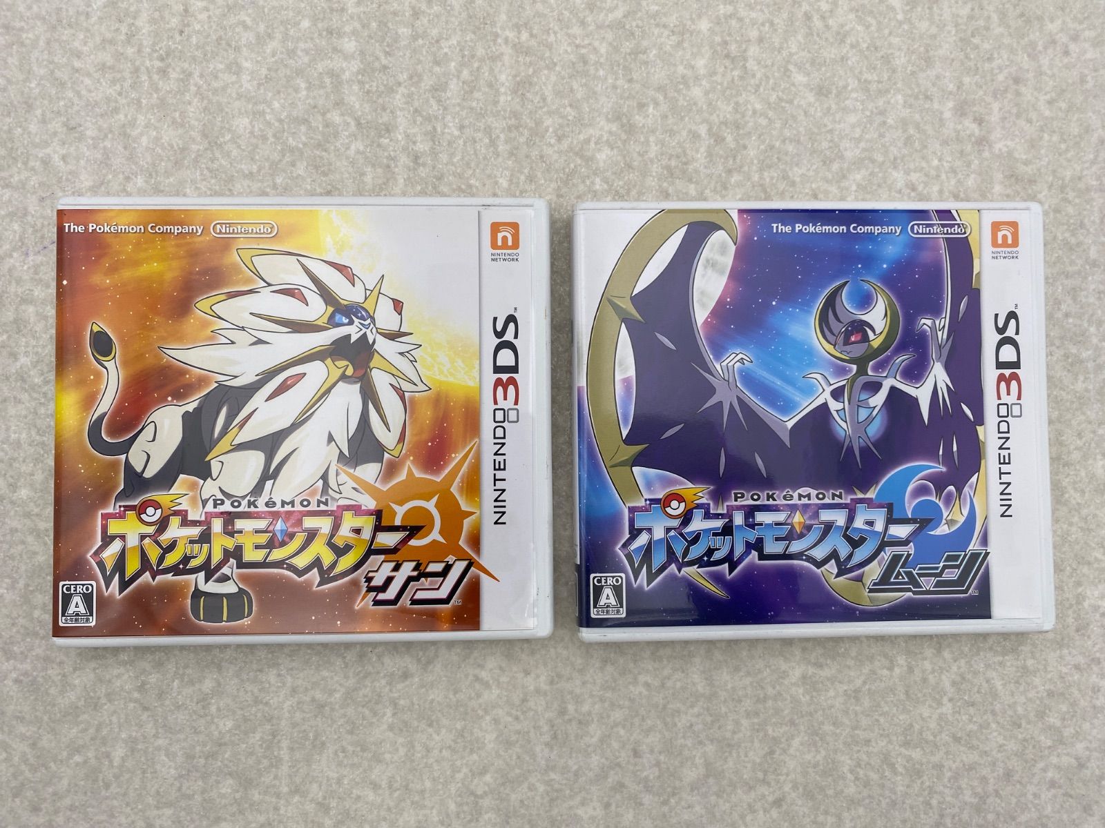 ポケットモンスター ブラック・ホワイト【DS】 サン・ムーン【3DS