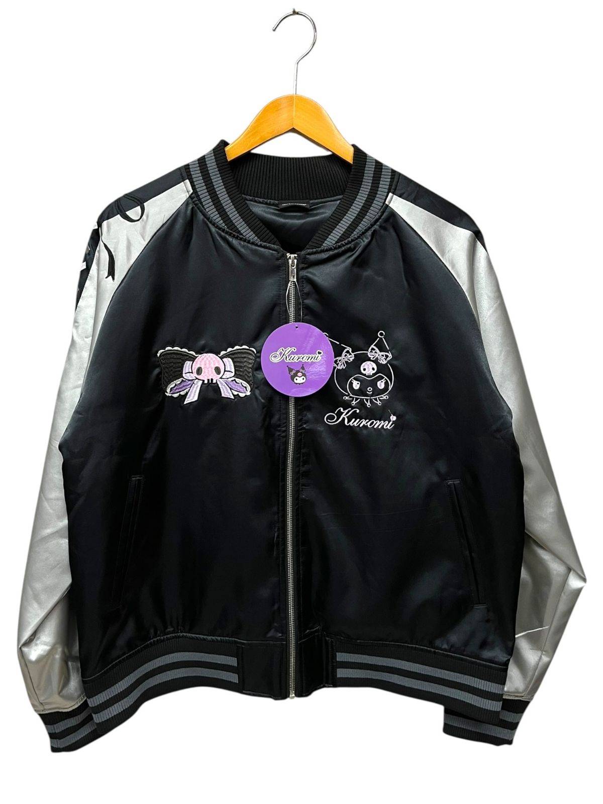 丸眞 サンリオ クロミ レースブラック スカジャン 3825013900 L