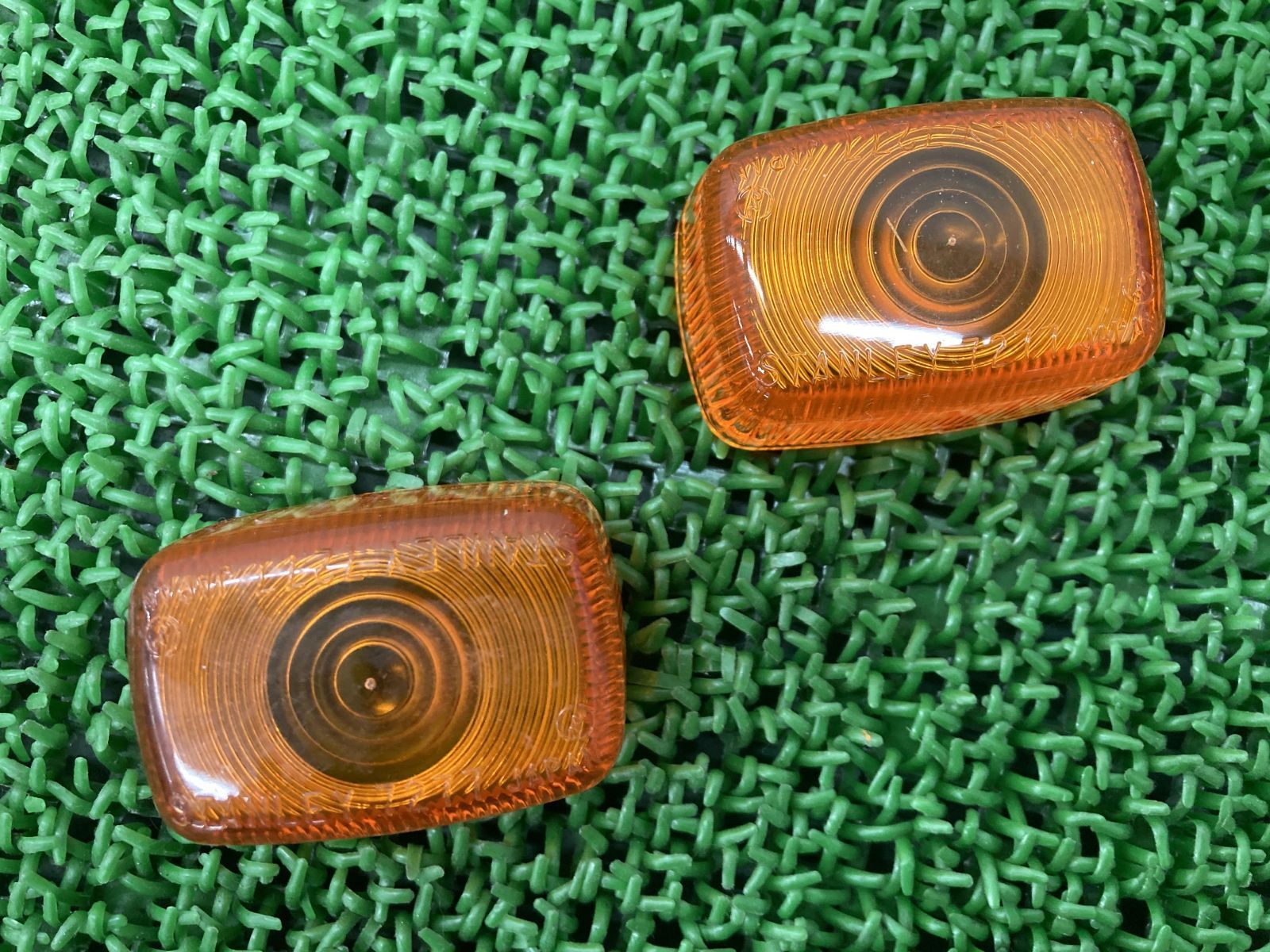 セロー225 ウインカーレンズ 左右 7277 ホンダ 純正 中古 バイク 部品 1KH TZR250 TT250Rにも 割れ欠け無し 品薄 車検 Genuine