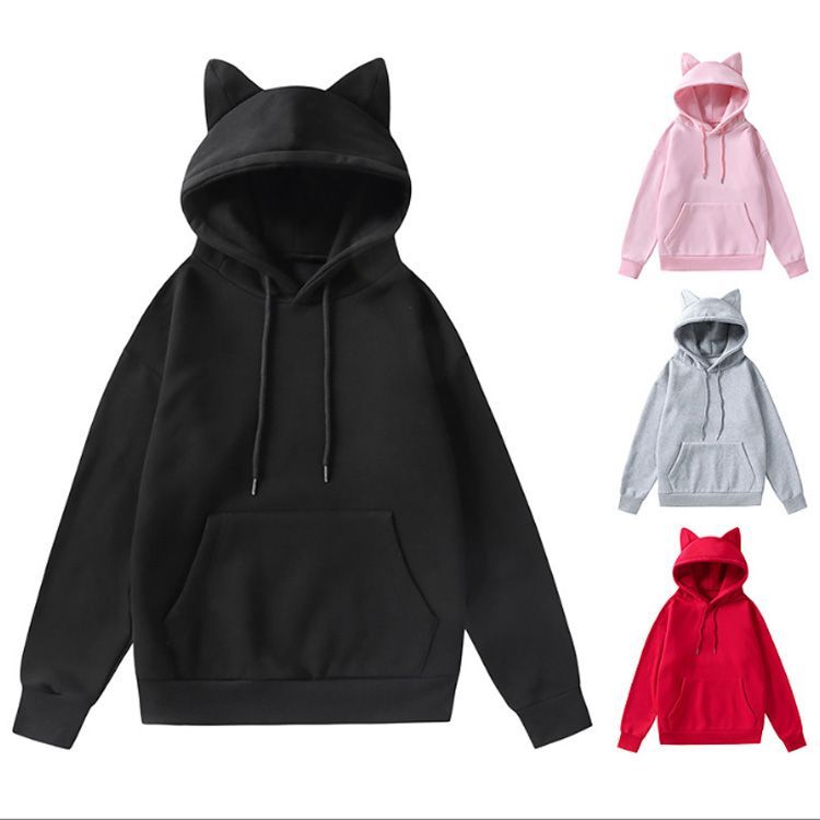 パーカー 長袖 プルオーバー レディース トップス 裏起毛 裏ボア マフポケット 猫耳フード 厚手 婦人服 女性用 大きいサイズあり 暖かい あったか パーカー 長袖 プルオーバー レディース トップス 裏起毛 裏ボア