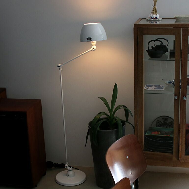 新品】【1点販売】JIELDE[ジェルデ] FLOOR LAMP AICLER CURVE(WHITE