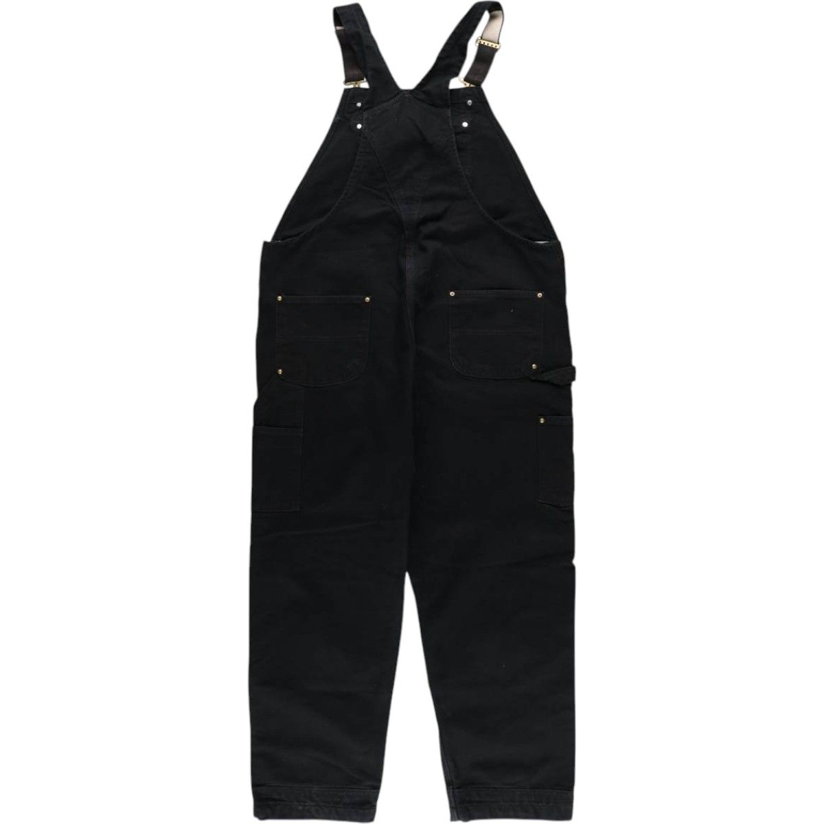 古着 カーハート Carhartt ダブルニー ダック オーバーオール メンズw47相当|eaa583957