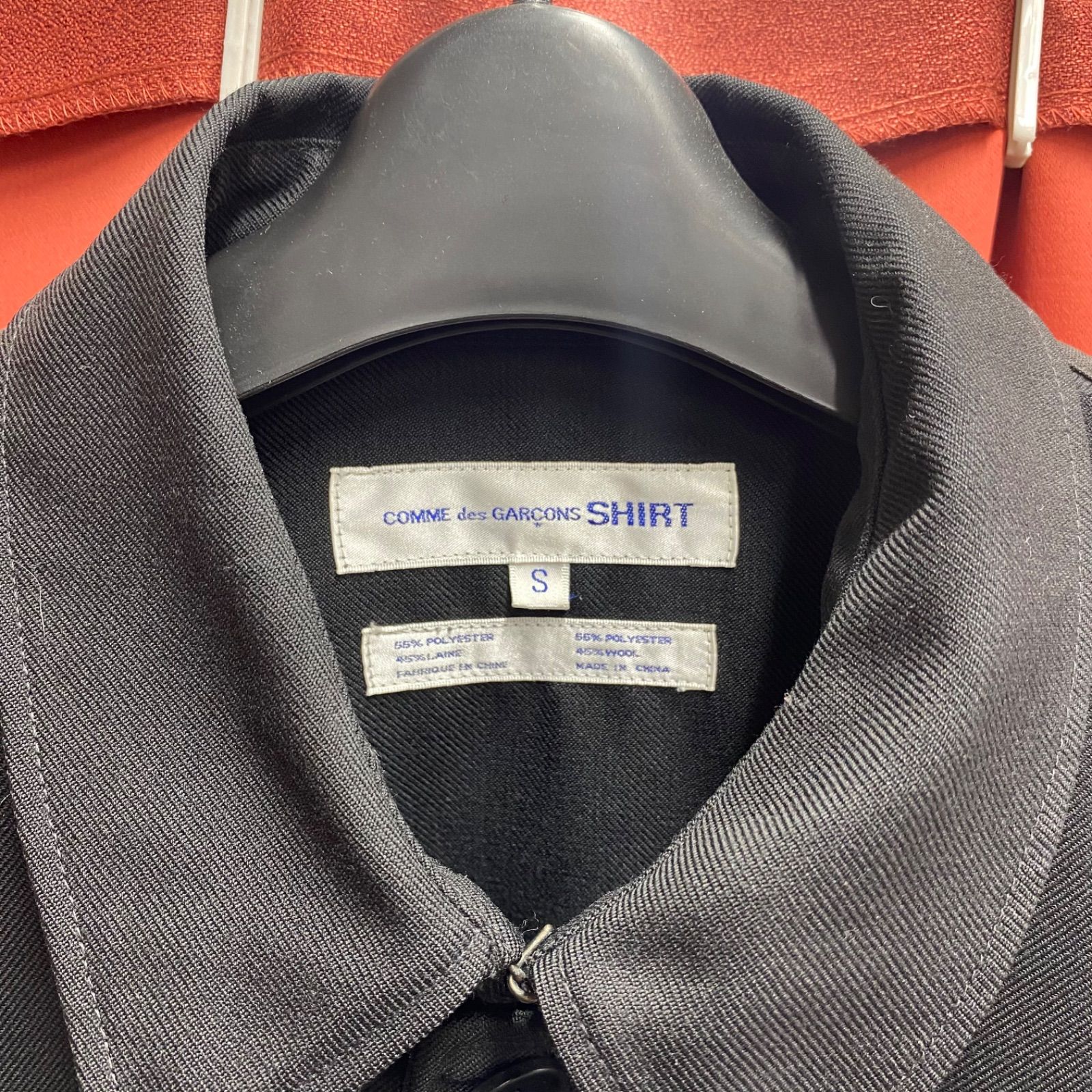 COMME des GARÇONS SHIRT コムデギャルソン シャツ ジャケット ボタン 