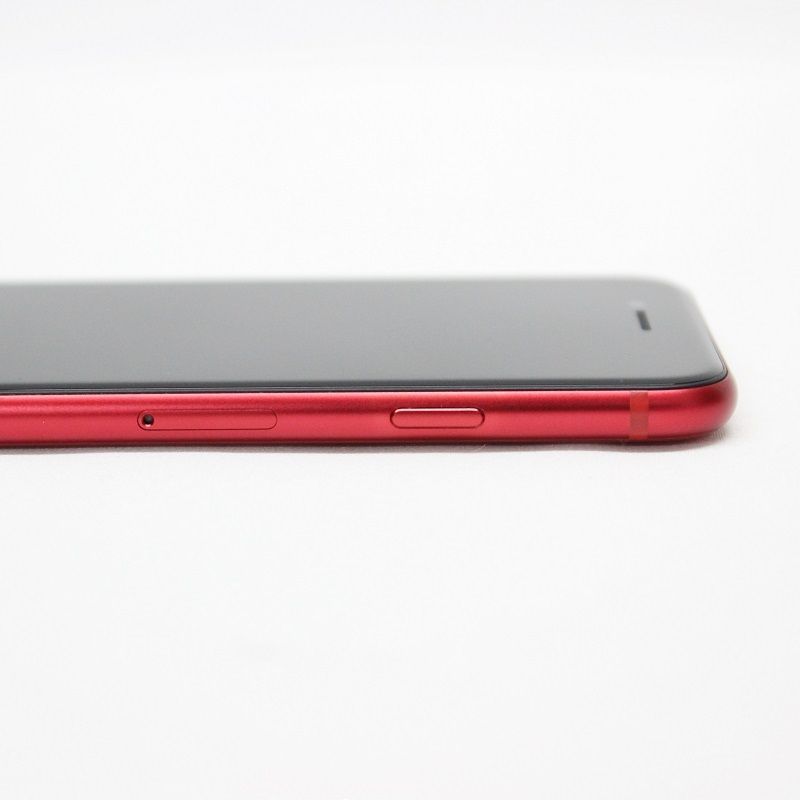 キズなし・バッテリー80％以上】iPhoneSE2 64GB Red simフリー Aランク 