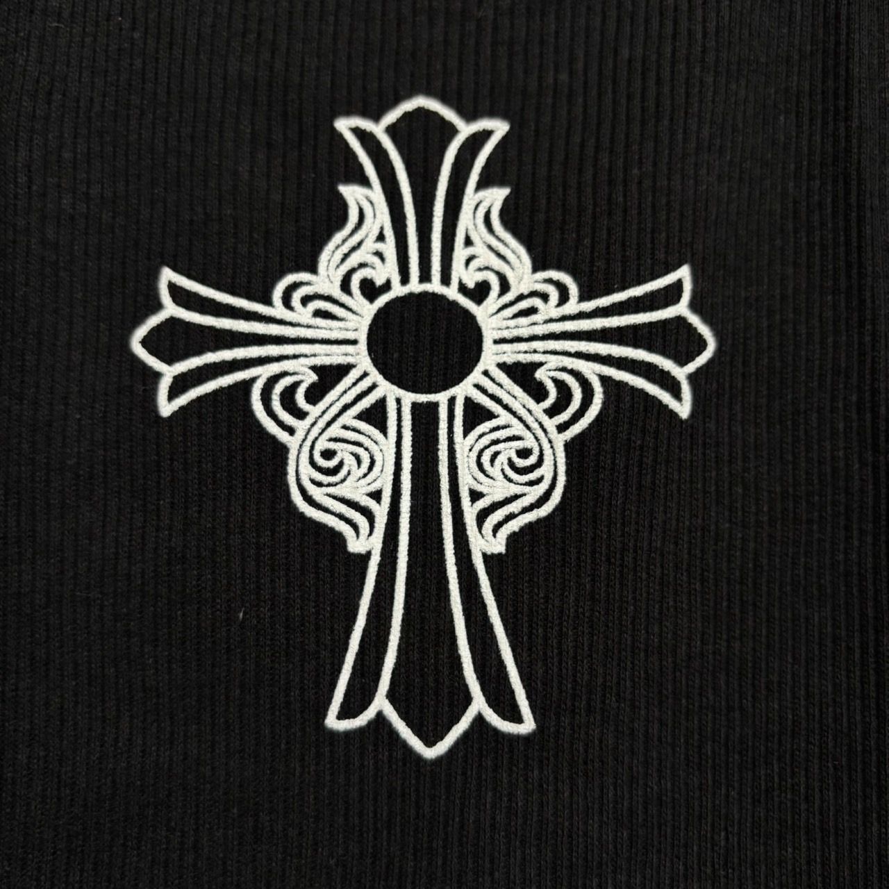 CHROME HEARTS Hairy Cross Rib Tank Top クロムハーツ ヘアリー 