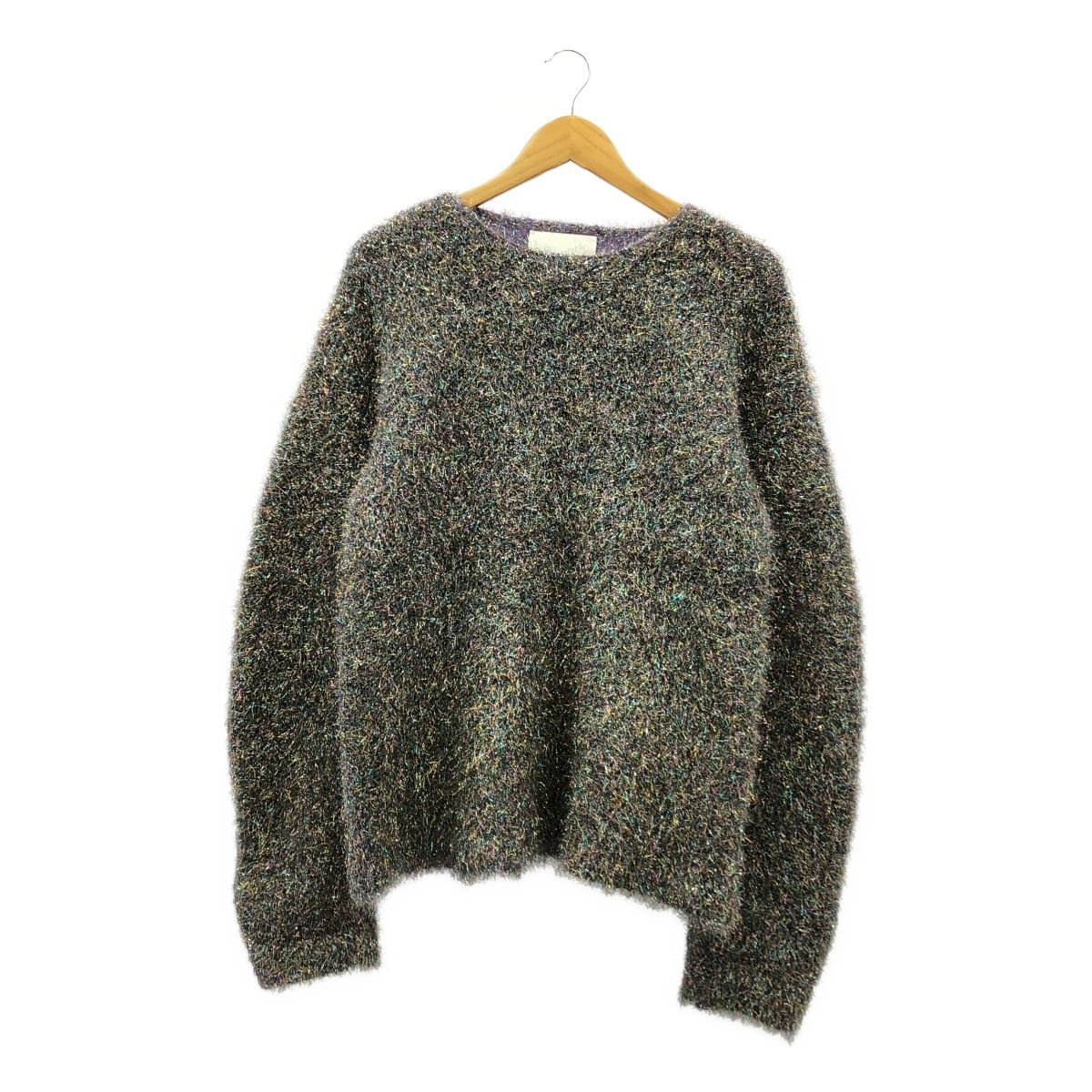 JIL SANDER | ジルサンダー | 2025AW | ラメ シャギー ニット | 38 | マルチ | レディース