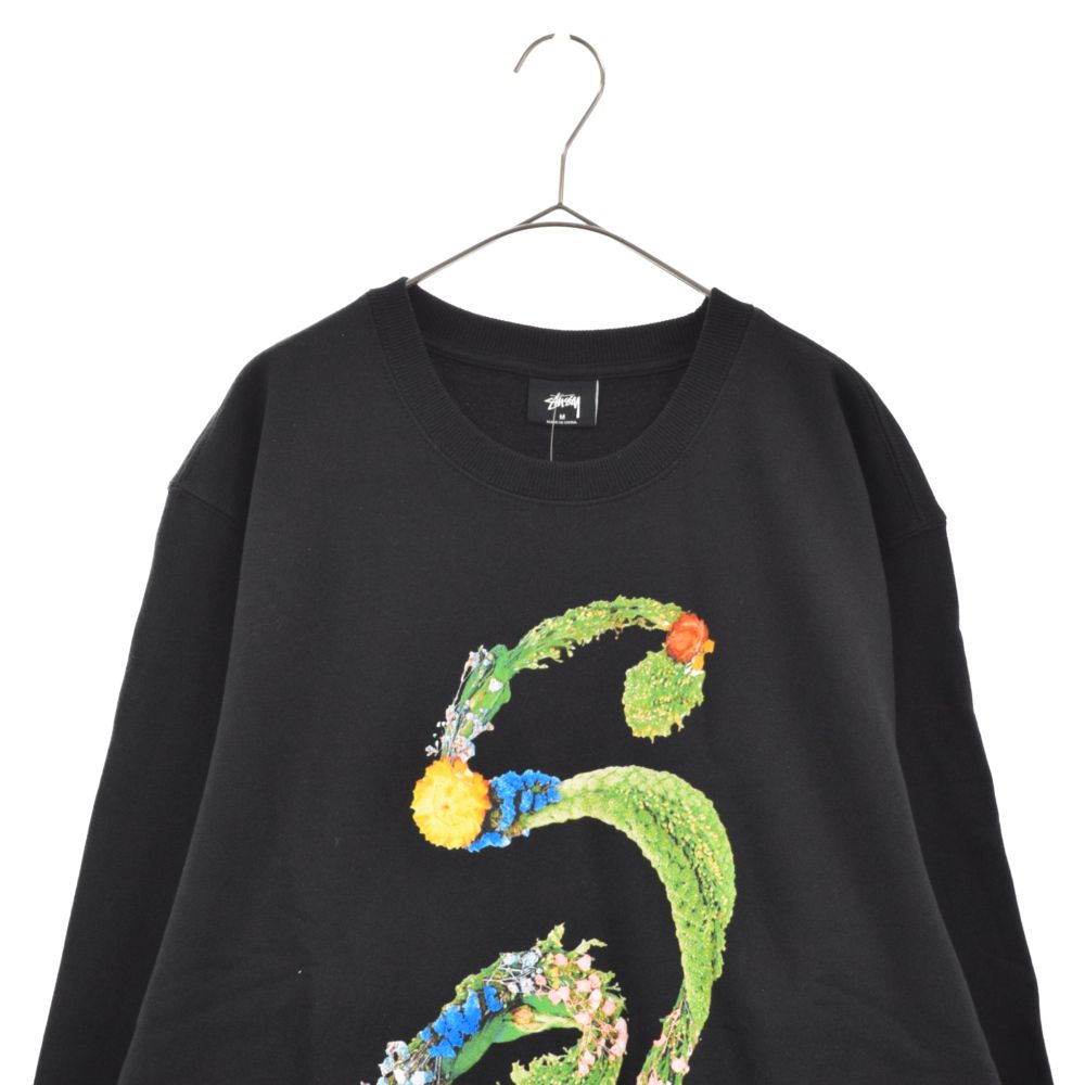 STUSSY (ステューシー) FLORAL S CREW 1914619 フローラルプリント