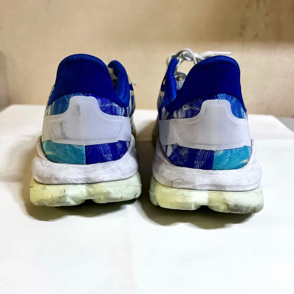 HOKA ONEONE ホカ オネオネ 1113528 TGT F27221D MACH 4 マッハ 4 ランニングシューズ スニーカー 27cm ブルー・グリーン系