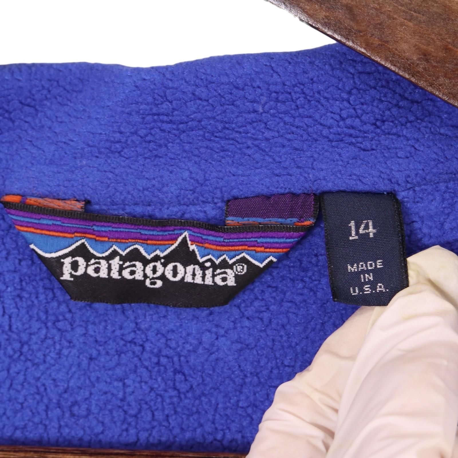 80年代 USA製 patagonia パタゴニア シェルドシンチラ ナイロン