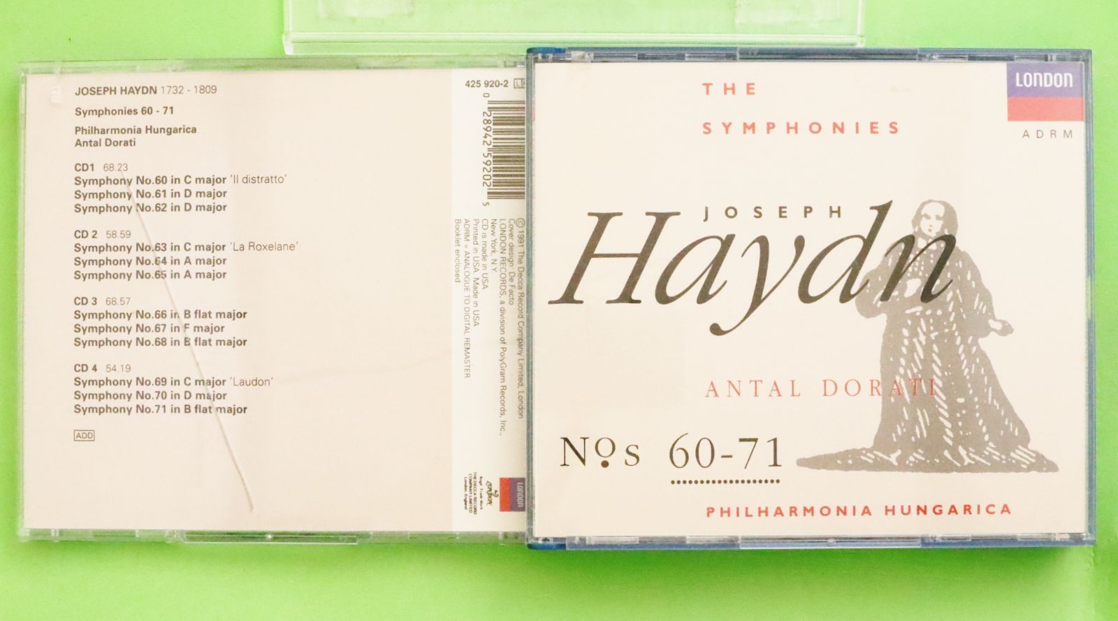 輸入盤CD☆フランツ・ヨーゼフ・ハイドン/Franz Joseph Haydn