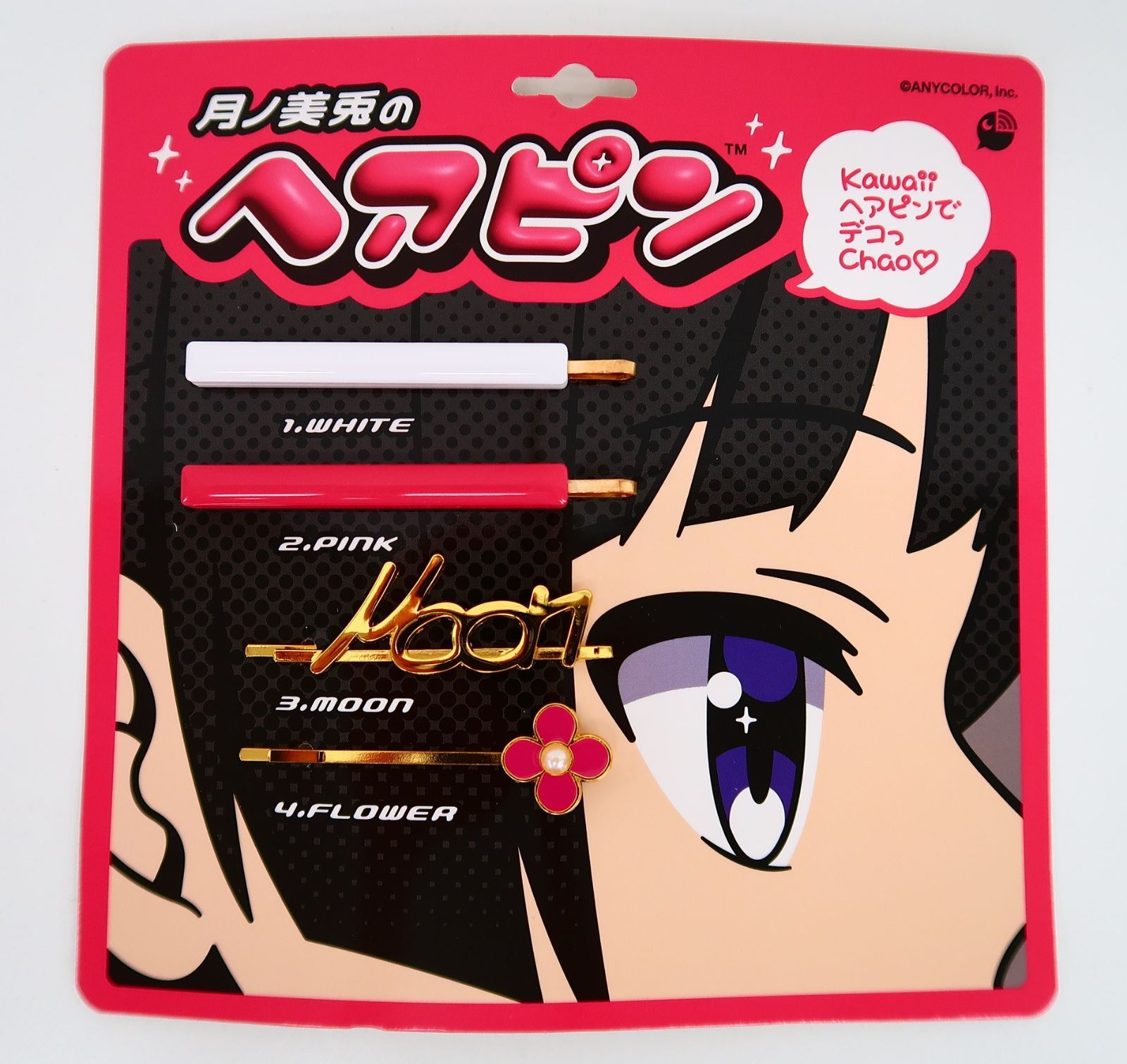 にじさんじ Tsukino Mito Celebration Goods 月ノ美兎 ヘアピンセット