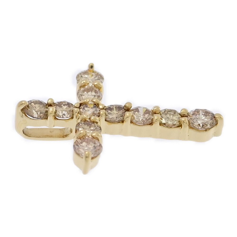 中古 ペンダントトップ K18 ダイヤ 1ct